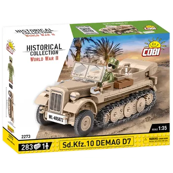 Stavebnice COBI COBI World War II 2273 Sd.Kfz. 10 Demag D7