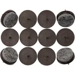 Vorel Podložka plastová s plstí na hřebíku 20mm,12ks, TO-74921