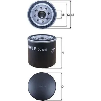 Auto-moto Olejový filtr MAHLE OC 1252