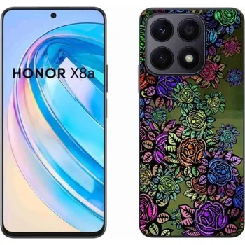 Pouzdro na mobilní telefon Gelový kryt mmCase na mobil Honor X8a - květiny 6