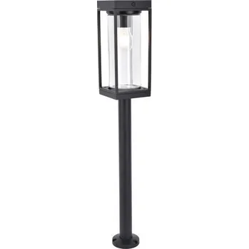 Venkovní osvětlení Lutec 6988802012 LED zahradní solární sloupek s pohybovým čidlem Flair , 2W , E27 , 200lm , 2700K , IP44 , Stmívání , Černá d-LT6988802012