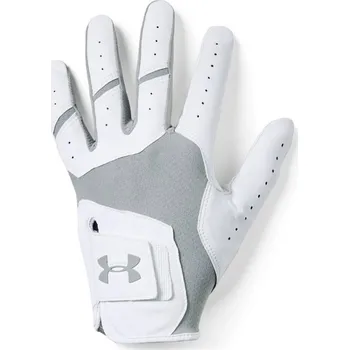 Golfové rukavice Under Armour Under Armour Iso-Chill pánská golfová rukavice pro leváky STEEL/WHITE, velikost M/L, L