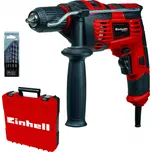 Vrtačka Einhell TC-ID 720/1 E kit v kufru s vrtáky