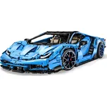 Závoďák - Super Car stavebnice z kostek