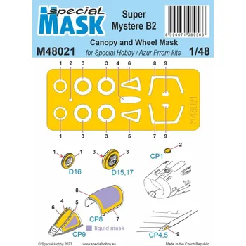 Plastikový model Special hobby 1/48 Mask for Super Mystere B2 (SP.HOBBY/FRROM)