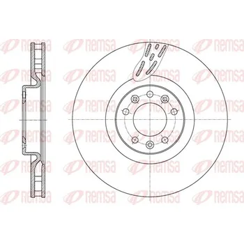 Brzdový kotouč Brzdový kotouč REMSA 61627.10