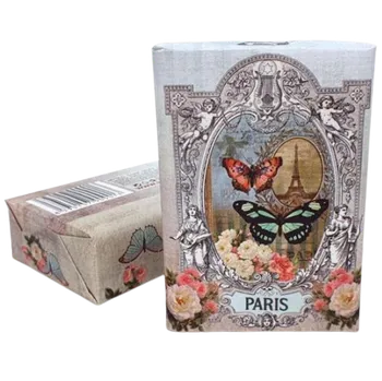Koupelová kosmetika Soap Luxusní přírodní mýdlo s vůní balené - PARIS - 200 g
