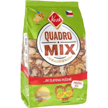 Sušenky Quadro - slaný mix / 200g