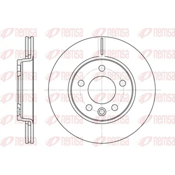 Brzdový kotouč Brzdový kotouč REMSA 6707.10