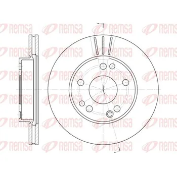 Brzdový kotouč Brzdový kotouč REMSA 6228.10
