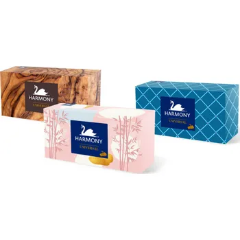 Harmony kosmetické papírové kapesníky Prima 2-vrstvé 150 ks