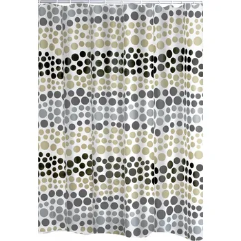 Sprchový závěs Ridder 32329 Sprchový závěs LAYER 180 x 200 cm, PVC - béžový dekor