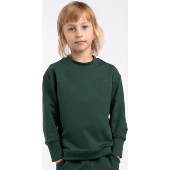 Moniel Dětská rostoucí mikina Basic Dark Green Velikost: 122/128 cm