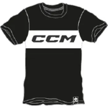 Pánské tričko CCM Triko CCM Monochrome Block SR, Velikost S 699884