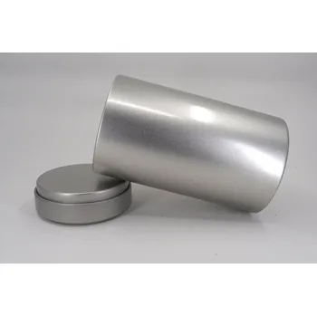 Stříbrná dóza střední