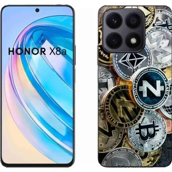 Pouzdro na mobilní telefon Gelový kryt mmCase na mobil Honor X8a - kryptoměny