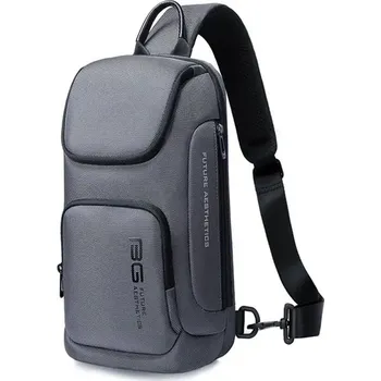 BANGE sportovní batoh přes rameno KIRAL Šedý 8L Bange 97k-cube