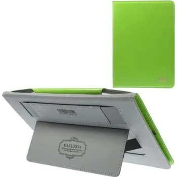 Pouzdro na tablet Kusi PU kožené pouzdro se stojánkem na iPad Air 2 - zelené