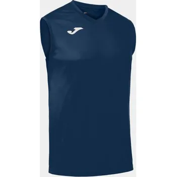 Dívčí tričko Pánské/Chlapecké sportovní tílko JOMA SLEEVELESS T-SHIRT COMBI NAVY BLUE Velikost: XS, Barva: NAVY