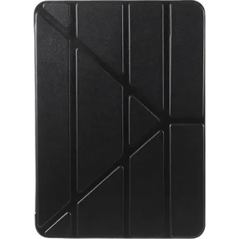 Příslušenství pro tablet Origami skládací PU kožené peněženkové pouzdro na tablet iPad Air (2020)/Air (2022) - černé