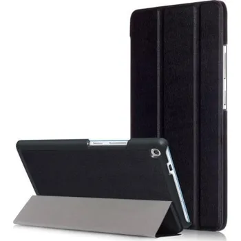 Pouzdro na tablet Trifold zapínací PU kožené pouzdro na Lenovo Tab 3 7 Plus - černé