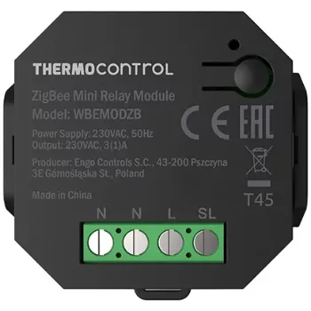 Termostat Thermo Control TC MOD700 Reléový modul ZigBee pro centrální svorkovnici