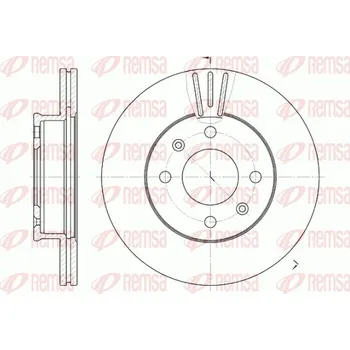 Brzdový kotouč Brzdový kotouč REMSA 6958.10