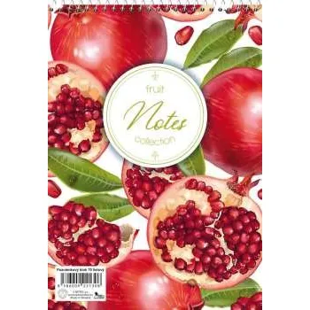 Kroužkový blok Notes A5, linkovaný - 70 listů