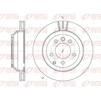 Brzdový kotouč Brzdový kotouč REMSA 6971.10