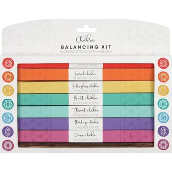 Vonná tyčinka Vonné tyčinky čakrové - sada
