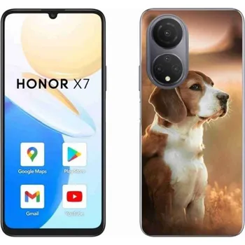 Pouzdro na mobilní telefon Gelový kryt mmCase na mobil Honor X7 - bígl