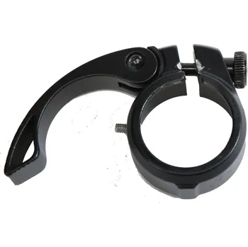 Sedlovka ELOPS Objímka sedlovky 40 mm / 34 mm s černou svorkou na cargo kolo R500E ČERNÁ