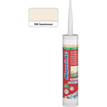 Průmyslové lepidlo Mapei MAPESIL AC 130 JASMÍNOVÁ 310 ml Silikonová těsnicí hmota 4813042IT