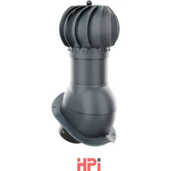 HPI Rotační odvětrávací set 150 – nejvyšší profil - pro plechové tvarované krytiny Hnědá (ks) - množstevní sleva při odběru nad 12 000 Kč