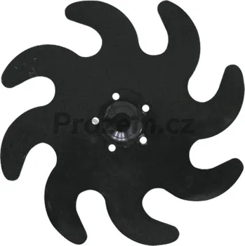 Plechové kolo Disk pravý hvězdice pro Vaderstad, mm, 202708