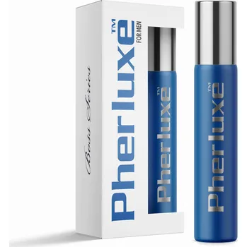 FEROMON pro muže PHERLUXE BLUE spray 33ml na noc a den (Energická vůně pro moderního muže. Ten, kdo ho nosí, žije tady a teď, plný sebevědomí a elegance. Vonné poznámky: Svrchní tóny: růžový pepř, kardamom, máta, lístky fialky. Srdce: meloun, ananas, šalv