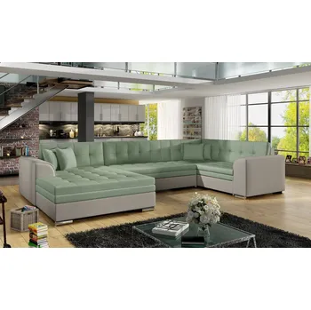 Obývací pokoj ImportWorld Rohová rozkládací sedací souprava Dominik - Soro 34 / Soro 83 (barva potahu) - levá