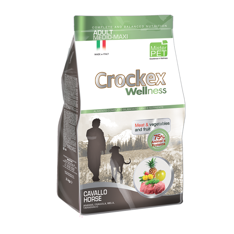 Crockex Adult koňské maso s rýží 3 kg