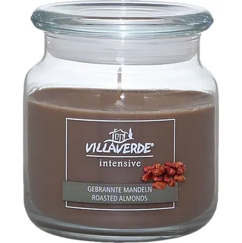 Svíčka Villaverde s víčkem - Pražené mandle, 770g