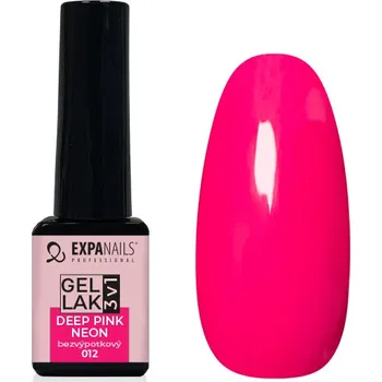Lak na nehty UV/LED Gel lak 3v1 - Deep Pink neon 5 ml