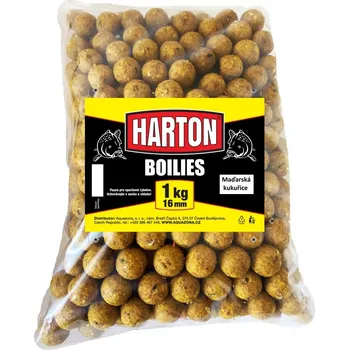 Boilies Harton Boillies 16mm / 1kg Maďarská kukuřice
