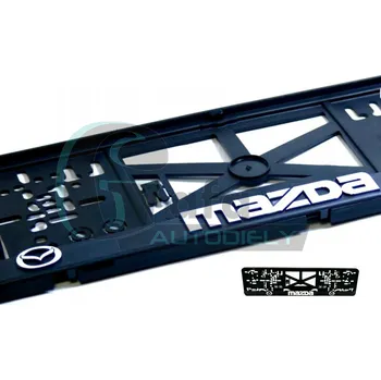Podložka pod myš Mazda 3D podložka pod registrační značku 2ks