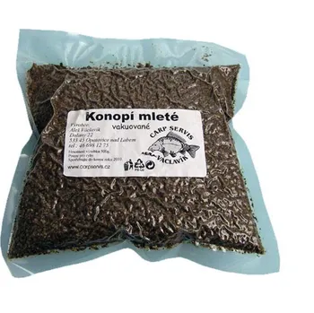 Návnadová surovina Carp Servis Václavík Konopí mleté 500 g