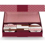 Pip Studio dárková sada na sushi Flower Festival Oriental, tmavě růžová