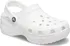Dámské sandále Crocs Classic Platform Clog W bílé