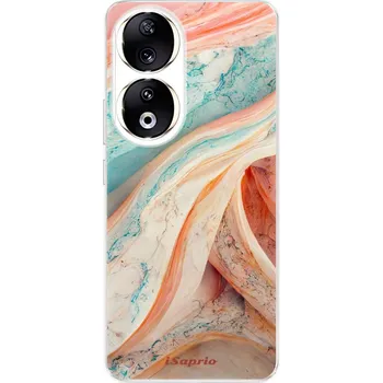 Pouzdro na mobilní telefon Odolné silikonové pouzdro iSaprio - Orange and Blue - Honor 90 5G