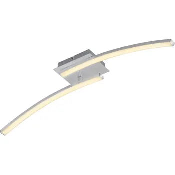 BRILONER LED nástěnné a stropní svítidlo, 63,5 cm, 12 W, hliník BRI 3259-029