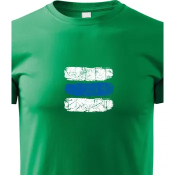 Chlapecké tričko Dětské tričko Turistická značka - modrá, Barva Zelená, Velikost 110 cm/4 roky, Canvas Dětské tričko Bezvatriko.cz 2079