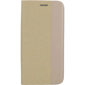 Pouzdro na mobilní telefon Pouzdro iPhone 15 Pro Sensitive Book knížkové zlaté (kryt neboli obal na iPhone 15 Pro)