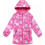 Dívčí šusťáková bunda Kugo KB2336 - růžová Barva: Růžová, Velikost: 98